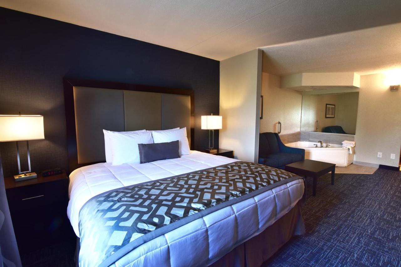 King Suite with Spa Bath at Best Western Plus Flint Airport Inn & Suites