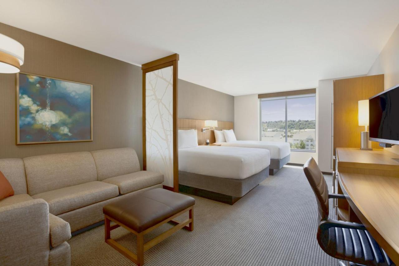 Queen Room with Two Queen Beds and Sofa Bed at Hyatt Place Salt Lake City/Cottonwood