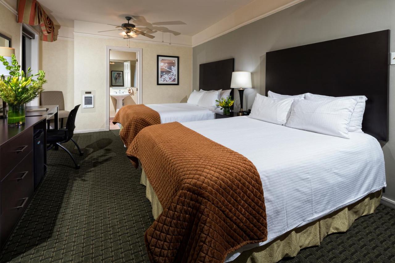Deluxe Queen Room with Two Queen Beds at The Willows Hotel