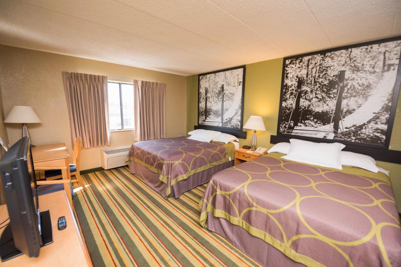 Queen Room with Two Queen Beds - Non-Smoking at Super 8 by Wyndham Frederick