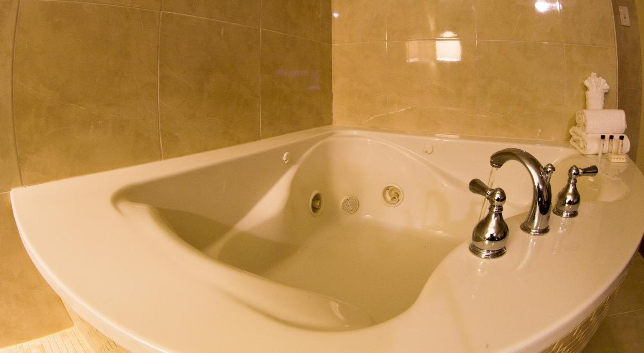 Deluxe Studio King Suite with Pool View-Hot Tub at Ramada by Wyndham Houston Intercontinental Airport East