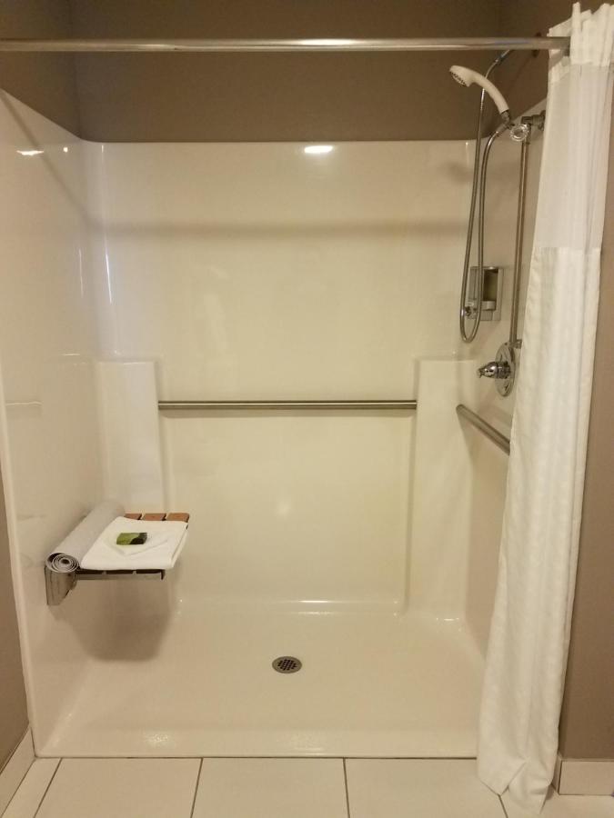King Room - Disability Access Roll in Shower at Okoboji Inn & Suites