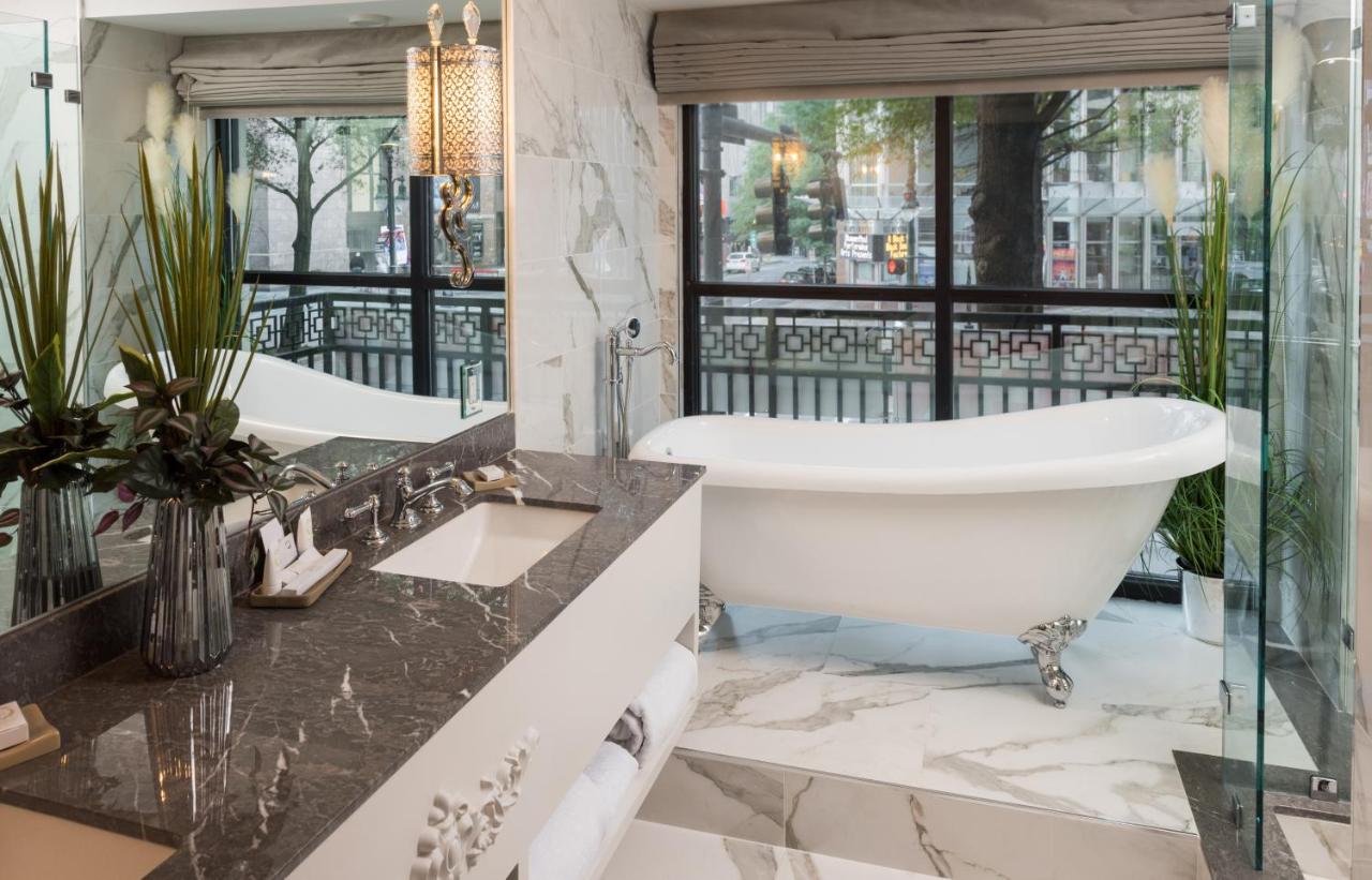 King Suite with Balcony at The Ivey's Hotel