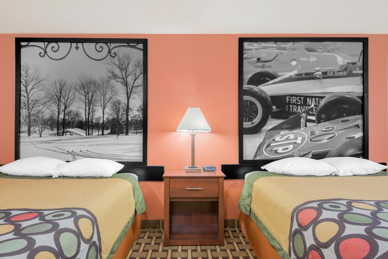 Queen Room with Two Queen Beds - Non-Smoking at Super 8 by Wyndham Shelbyville