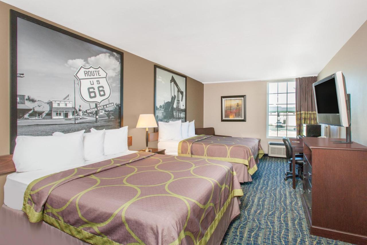 Queen Room with Two Queen Beds - Non-Smoking at Super 8 by Wyndham Oklahoma City