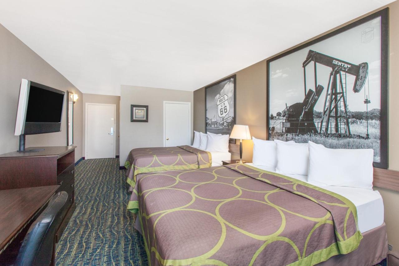 Queen Room with Two Queen Beds - Non-Smoking at Super 8 by Wyndham Oklahoma City