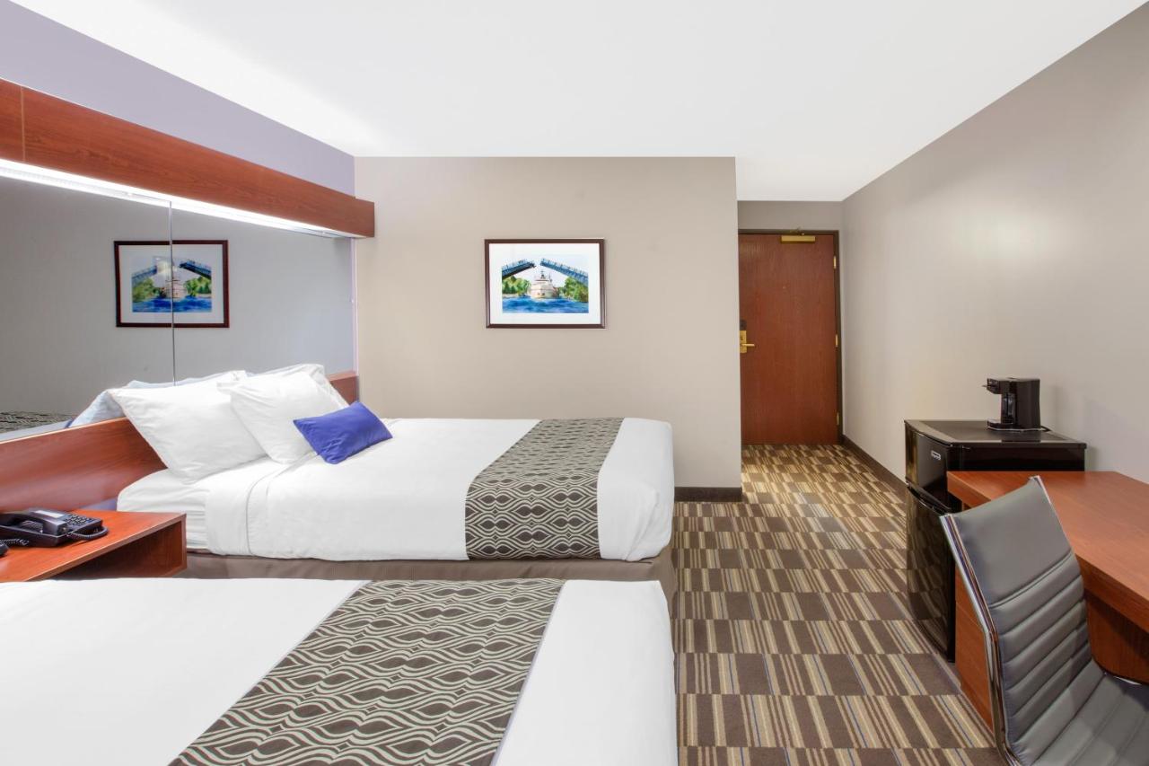 Queen Room with Two Queen Beds - Disability Access/Non-Smoking at Microtel Inn & Suites by Wyndham Manistee