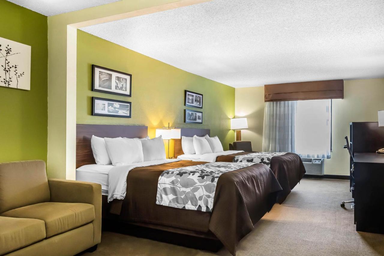 Queen Room with Two Queen Beds at Sleep Inn & Suites Dothan North