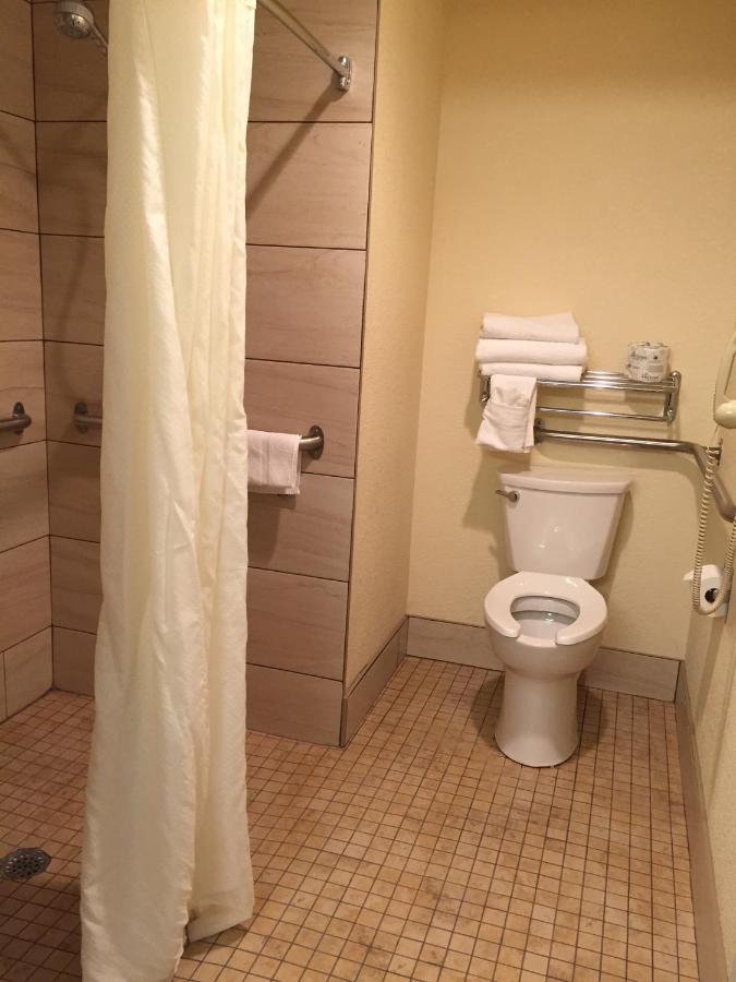 Double Room with Two Double Beds and Roll-In Shower - Disability Accessible at Best Western Parkside Inn