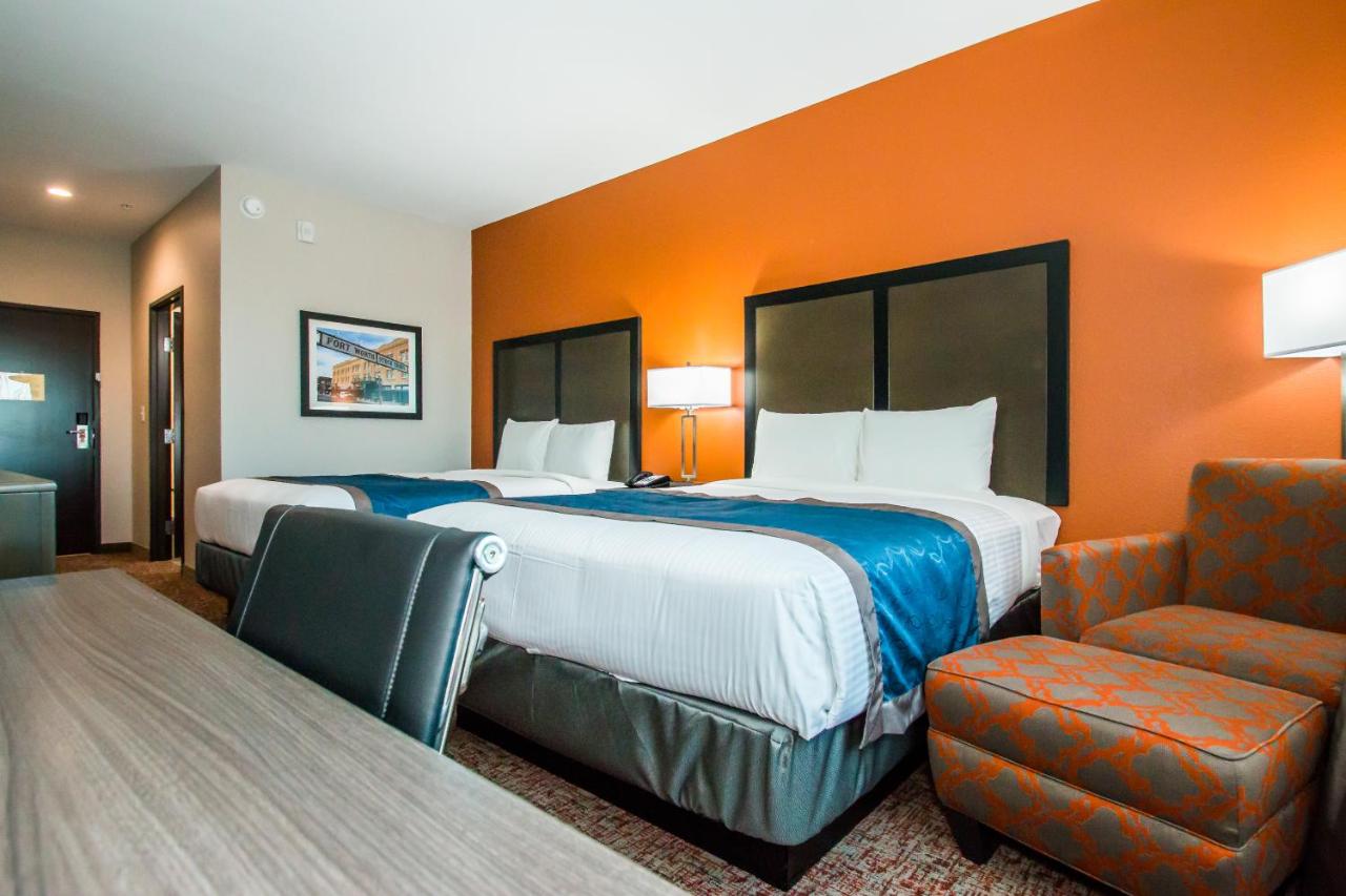 Double Room with Two Queen Beds at Executive Inn Fort Worth West