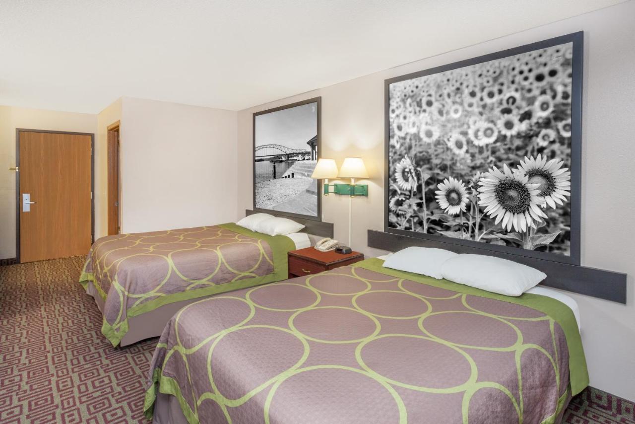 Queen Room with Two Queen Beds - Non-Smoking at Super 8 by Wyndham Muscatine