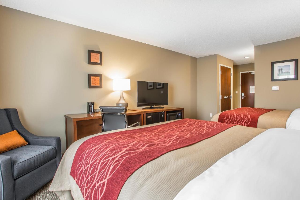Queen Room with Two Queen Beds - Non-Smoking at Comfort Inn PA Turnpike - 1-81