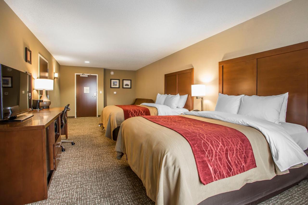 Queen Room with Two Queen Beds - Non-Smoking at Comfort Inn PA Turnpike - 1-81