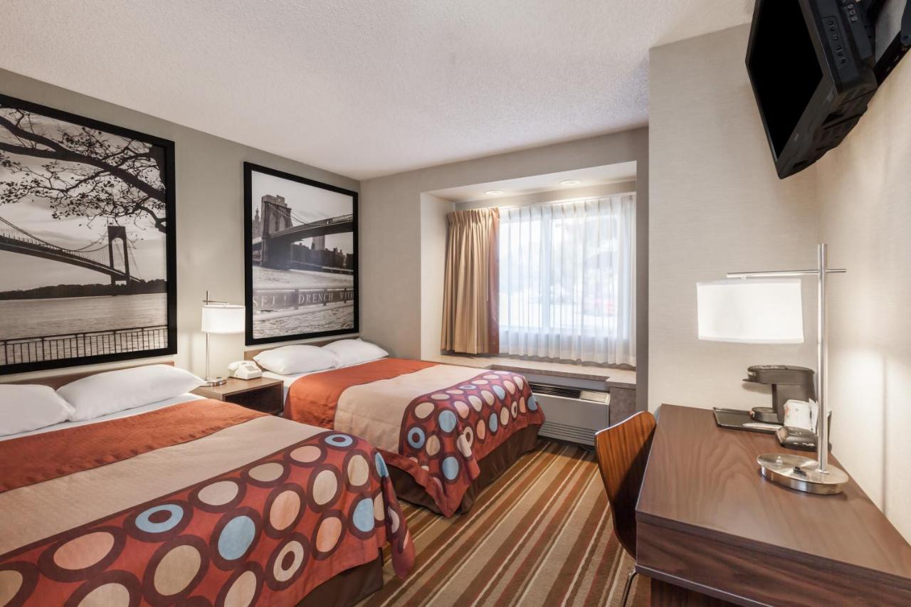 Double Room with Two Double Beds - Non-Smoking at Super 8 by Wyndham Schenectady/Albany Area