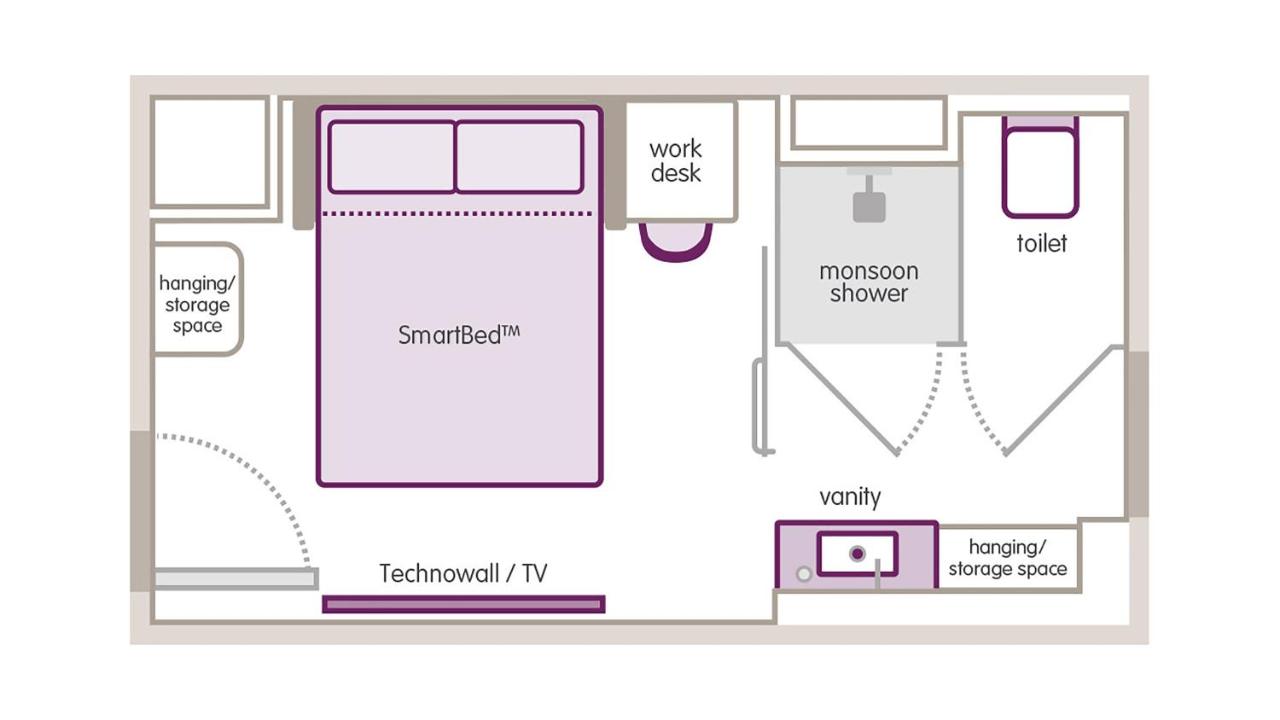 Premium Queen at YOTEL Boston, Select by Hilton