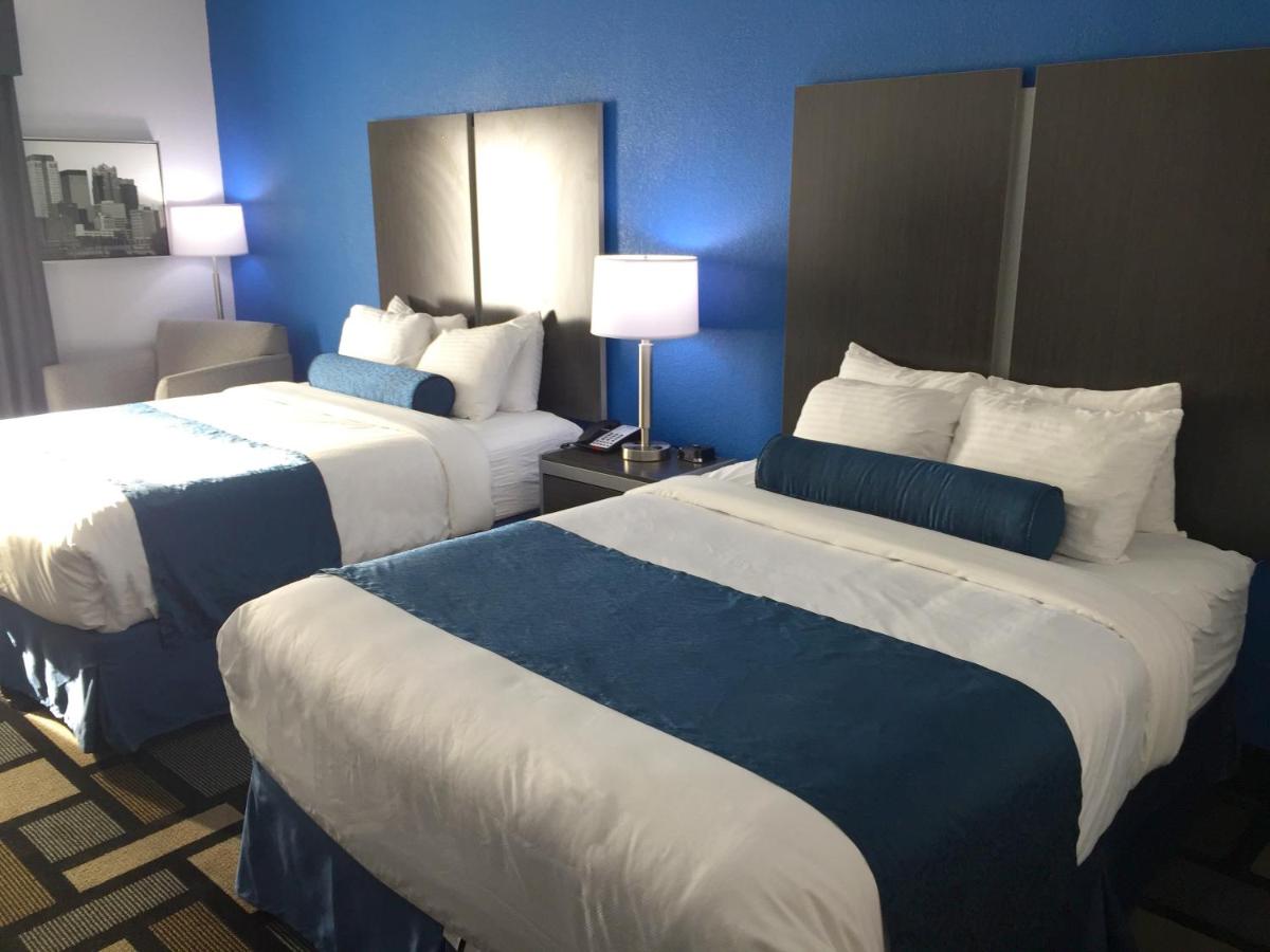 Queen Room with Two Queen Beds - Non-Smoking at Best Western Plus Birmingham Inn & Suites