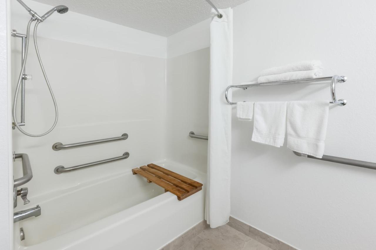 Queen Room with Two Queen Beds - Mobility Access/Non-Smoking at Super 8 by Wyndham Ionia MI