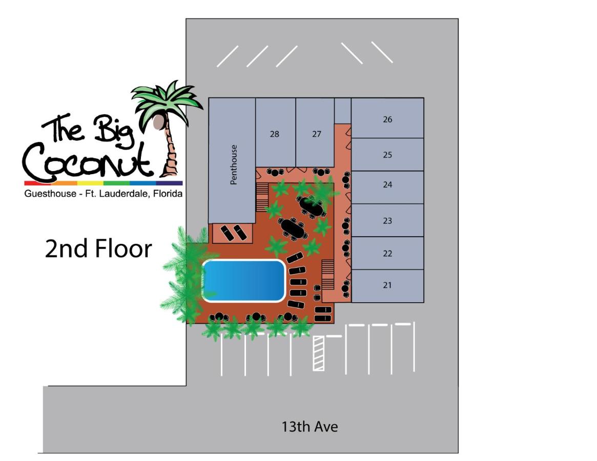 | The Big Coconut Guesthouse - Gay Men's Resort