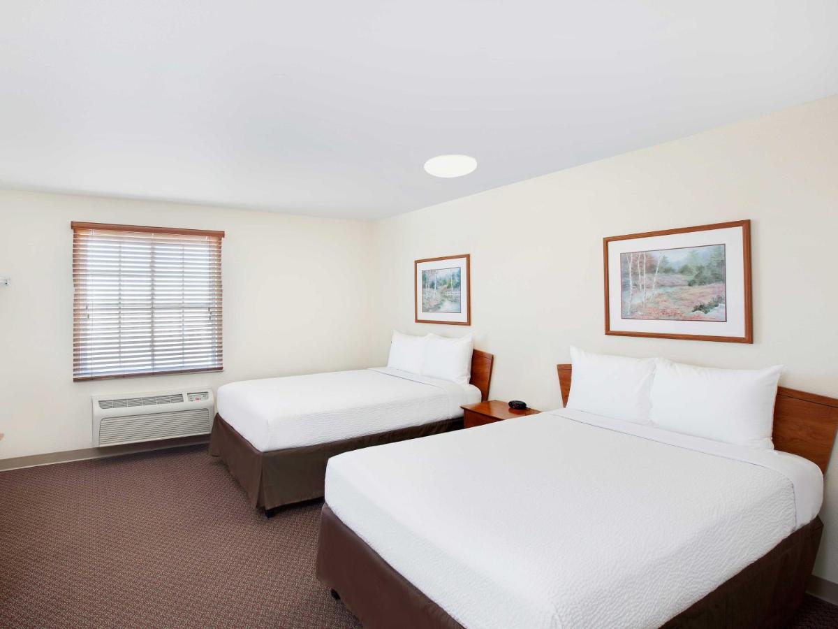 Double Studio with Two Double Beds at WoodSpring Suites Houston Willowbrook