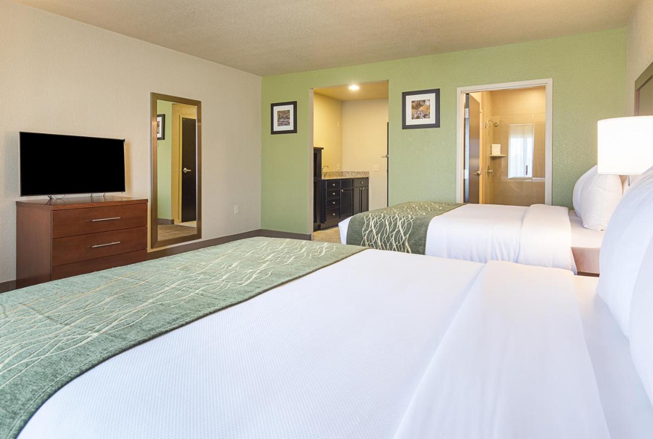 Queen Room with Two Queen Beds and Kitchenette - Accessible/Non-Smoking at Comfort Inn Bentonville - Crystal Bridges