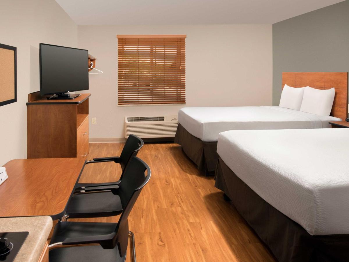 Deluxe Queen Studio with Two Queen Beds at WoodSpring Suites San Angelo