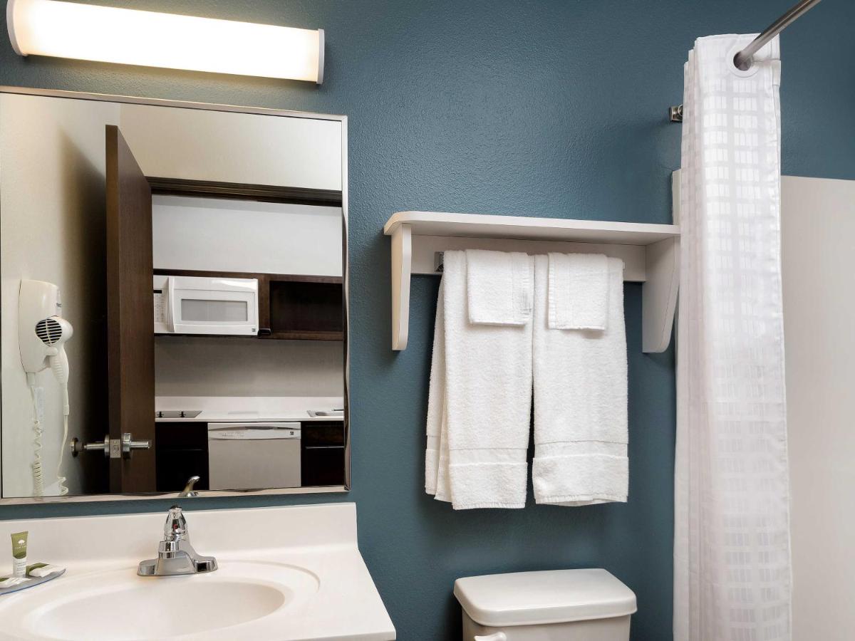 Queen Studio with Two Queen Beds at WoodSpring Suites Houston IAH Airport