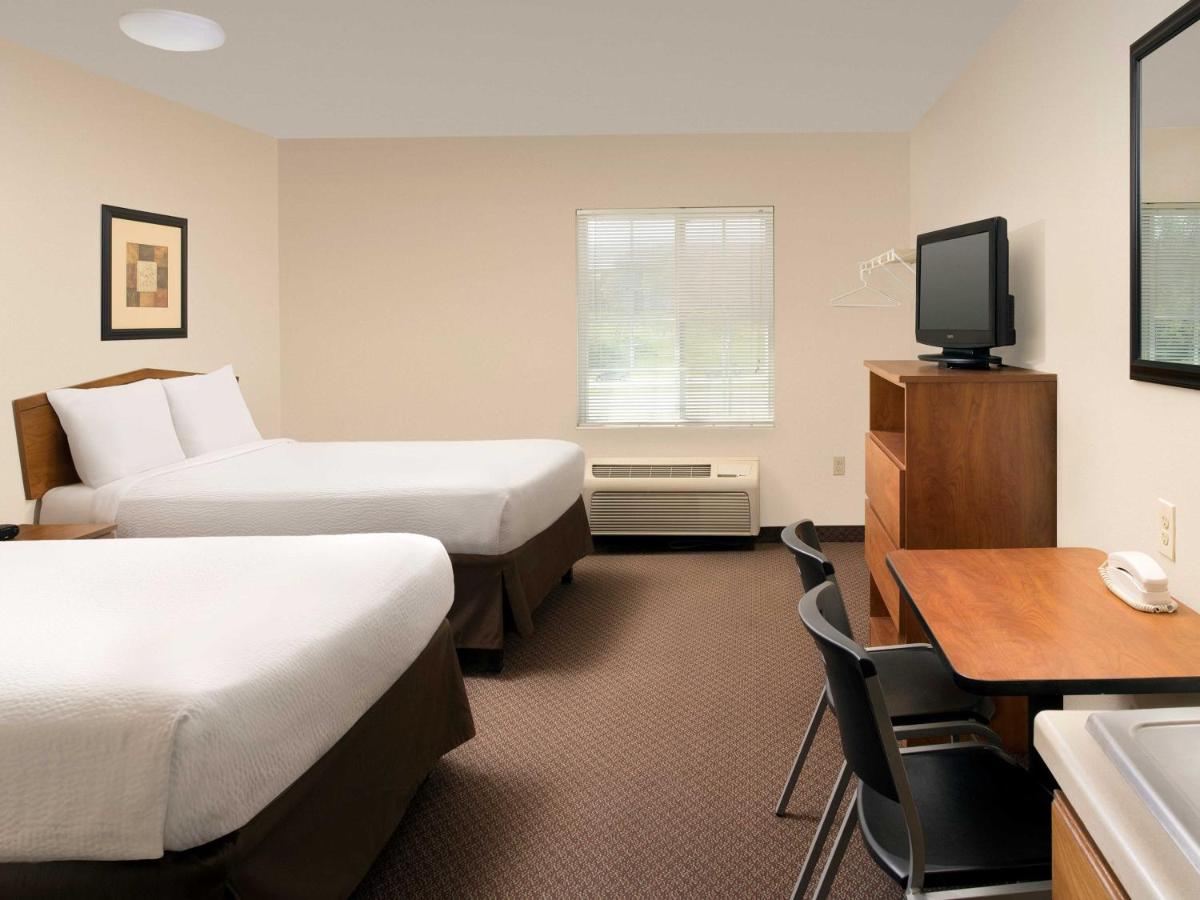 Double Room with Two Double Beds - Non-Smoking at WoodSpring Suites Omaha Bellevue, an Extended Stay Hotel
