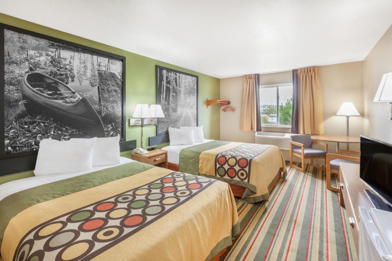 Queen Room with Two Queen Beds - Non-Smoking at Super 8 by Wyndham Grayling