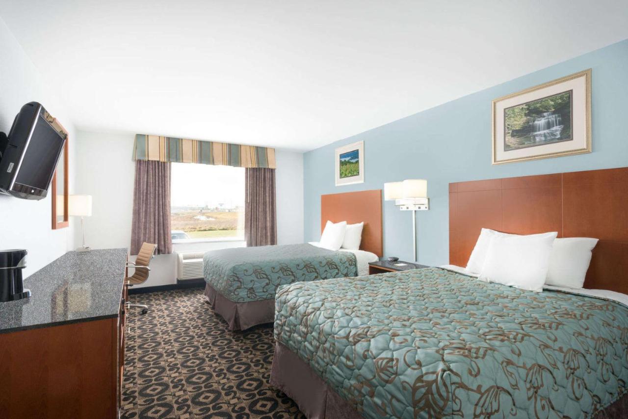 Studio Queen Suite with Two Queen Beds - Non-Smoking at Days Inn by Wyndham Evans Mills/Fort Drum