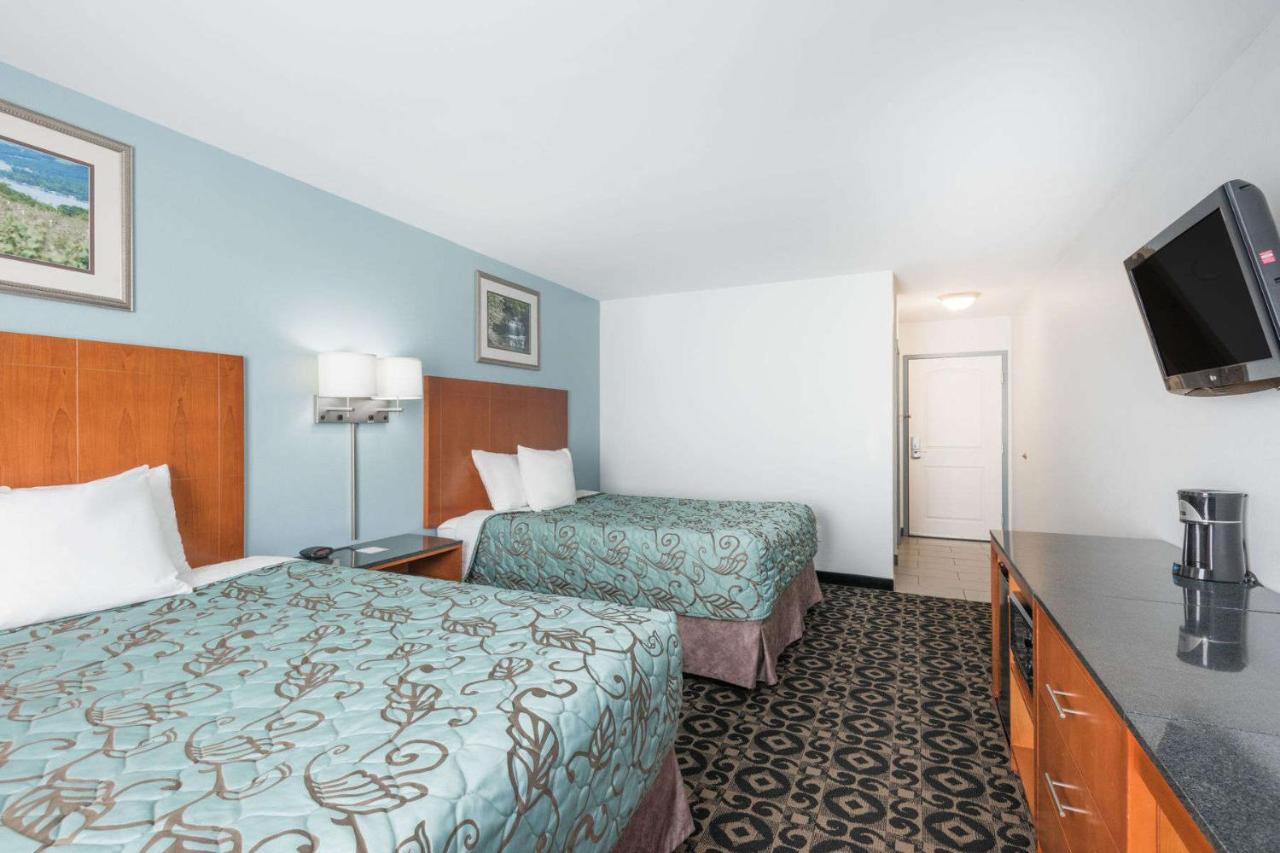 Queen Room with Two Queen Beds - Non-Smoking at Days Inn by Wyndham Evans Mills/Fort Drum