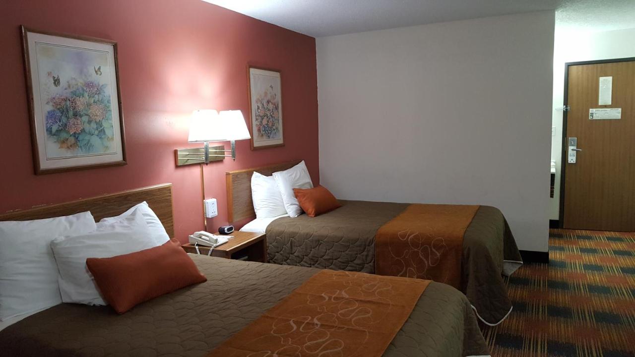 Double Room with Two Double Beds - Smoking at Americas Best Value Inn & Suites Nevada