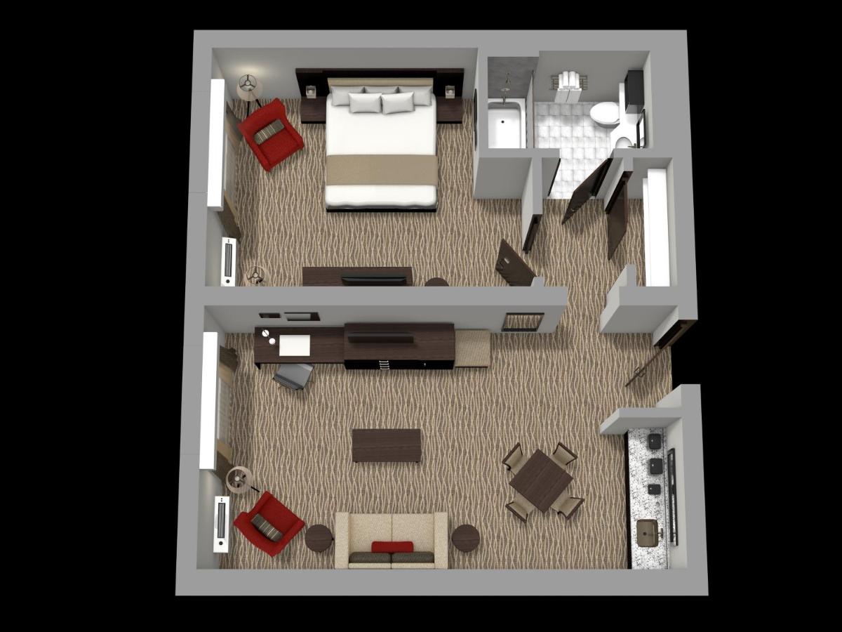 One-Bedroom King Suite at Country Inn & Suites by Radisson, Rochester-Pittsford/Brighton, NY