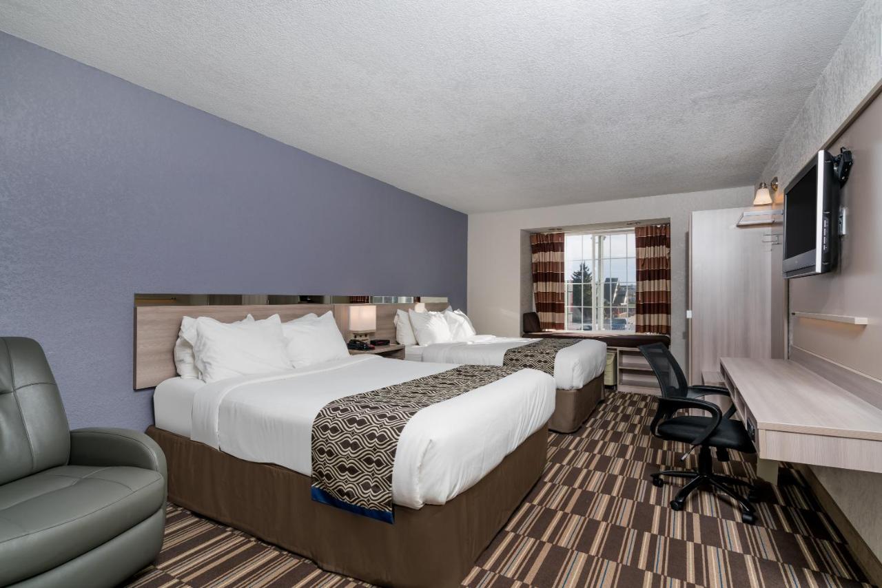 Queen Room with Two Queen Beds - Disability Access/Non-Smoking at Microtel Inn & Suites by Wyndham Rochester North Mayo Clinic