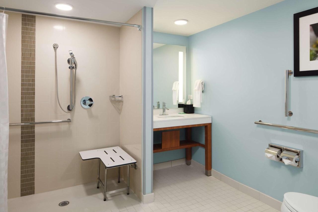 Queen Room with Two Queen Beds and Shower - Disability Access/Non-Smoking at Hyatt Place Knoxville Downtown