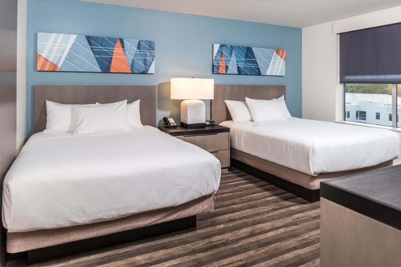 One-Bedroom Queen Suite with Two Queen Beds at Hyatt House Raleigh / RDU / Brier Creek