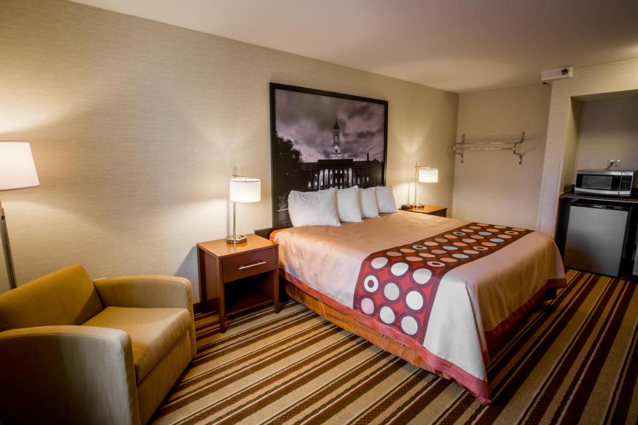 One-Bedroom King Suite - Non-Smoking at Super 8 by Wyndham State College
