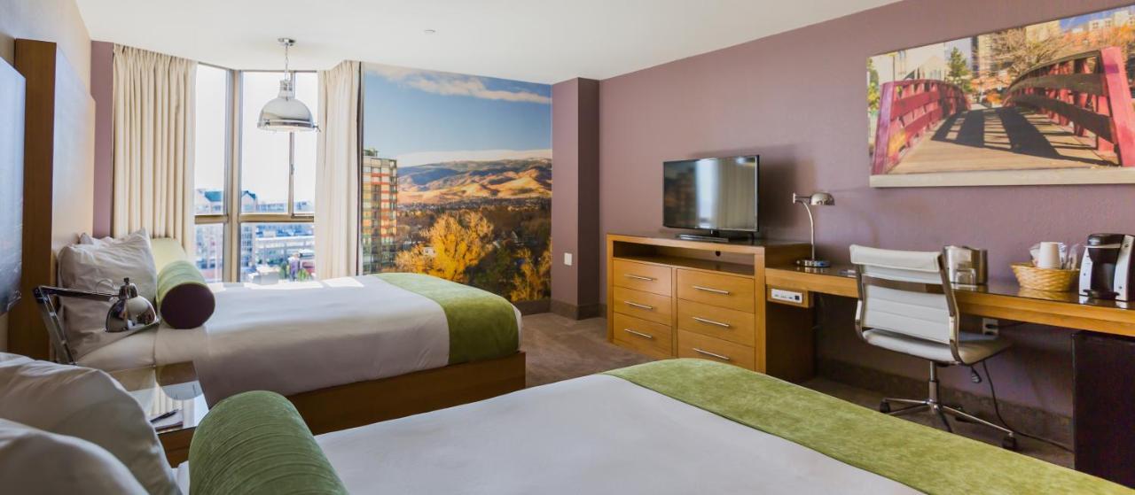 Executive Queen Room with Two Queen Beds - Non-Smoking at Whitney Peak Hotel Reno, Tapestry Collection by Hilton
