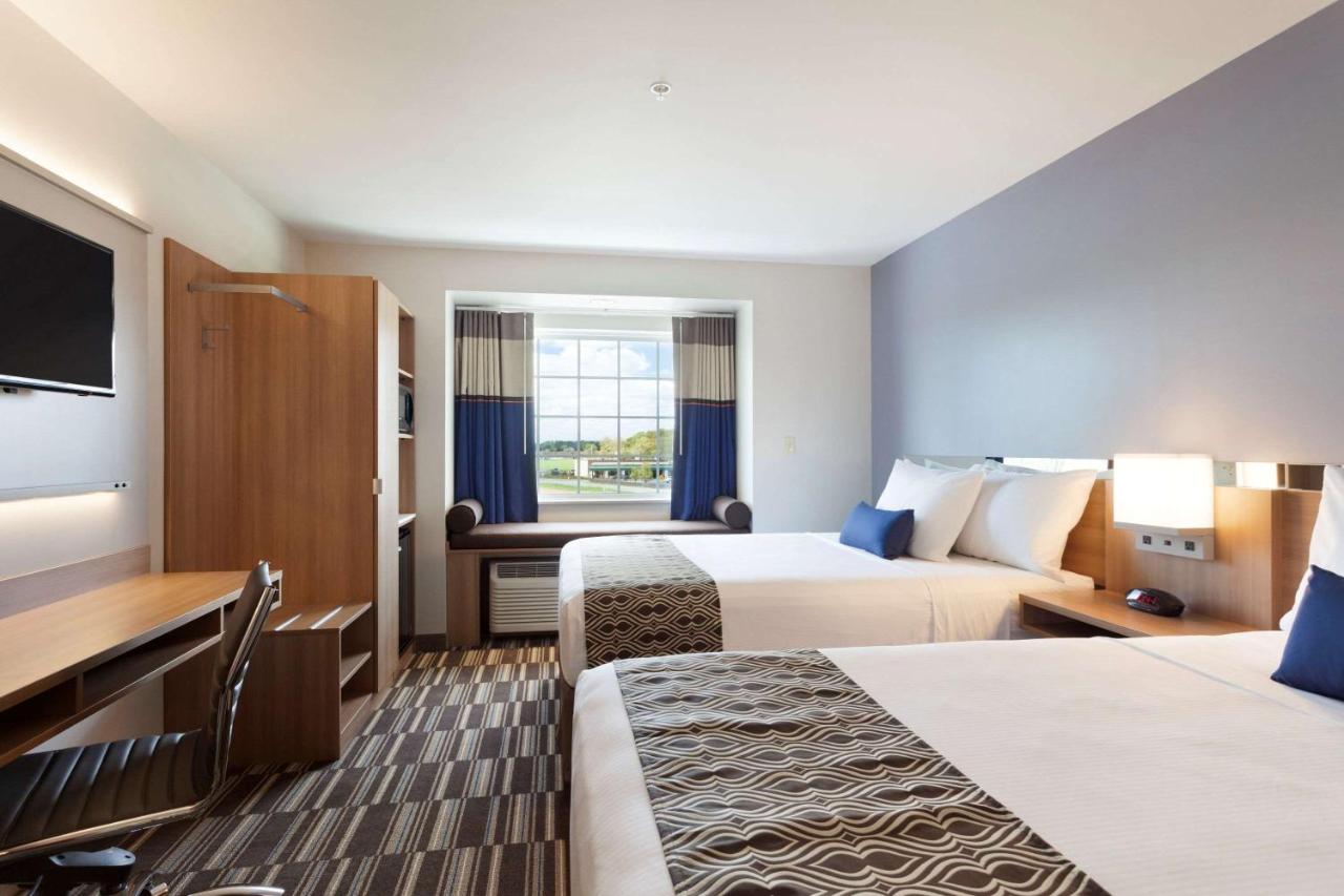 Queen Room with Two Queen Beds- Disability Access - Non-Smoking at Microtel Inn & Suites By Wyndham Georgetown Delaware Beaches