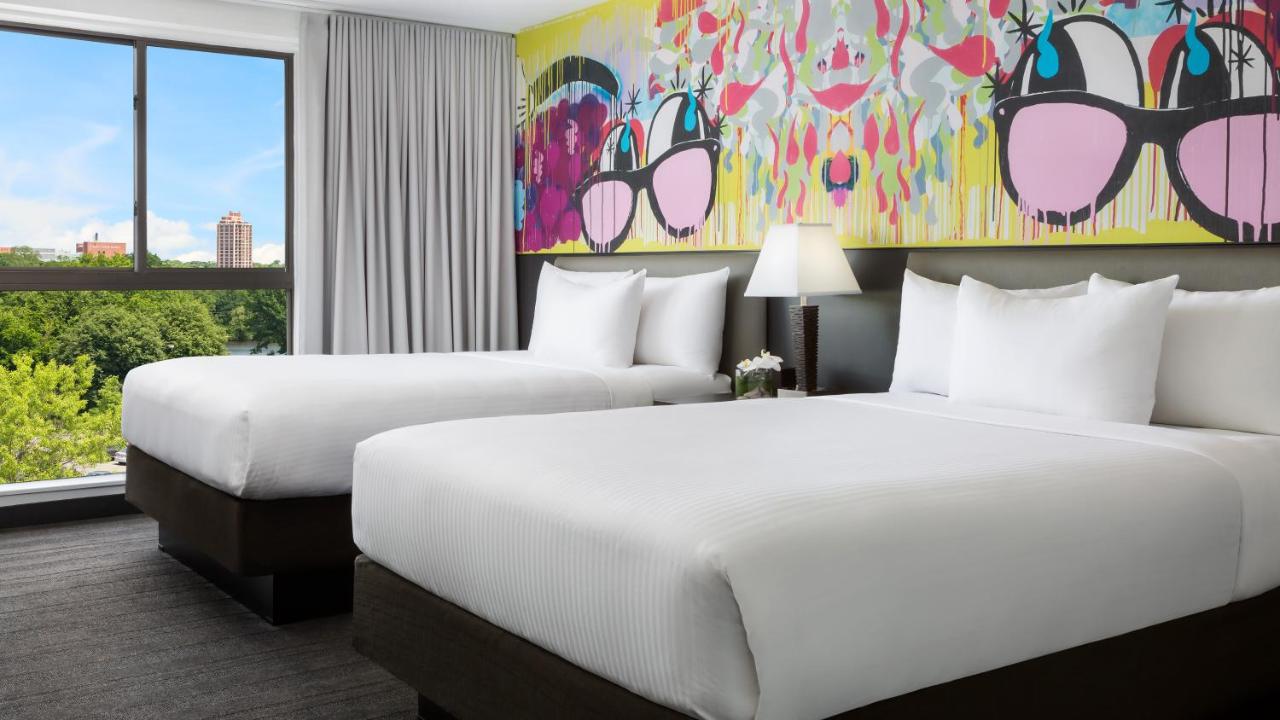 Queen Room with Two Queen Beds - Disability Access at Studio Allston Hotel