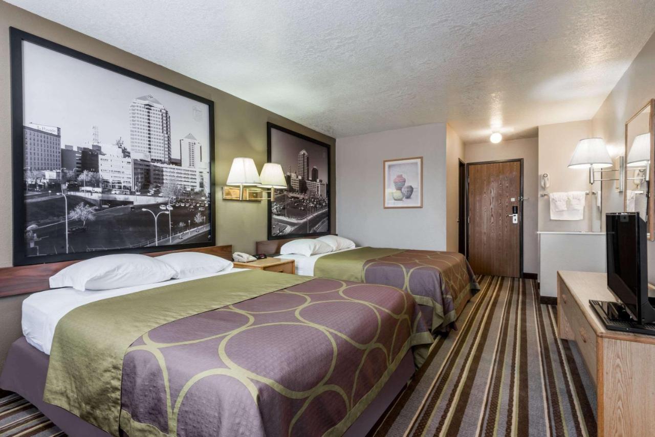 Queen Room with Two Queen Beds - Non-Smoking at Super 8 by Wyndham Bernalillo