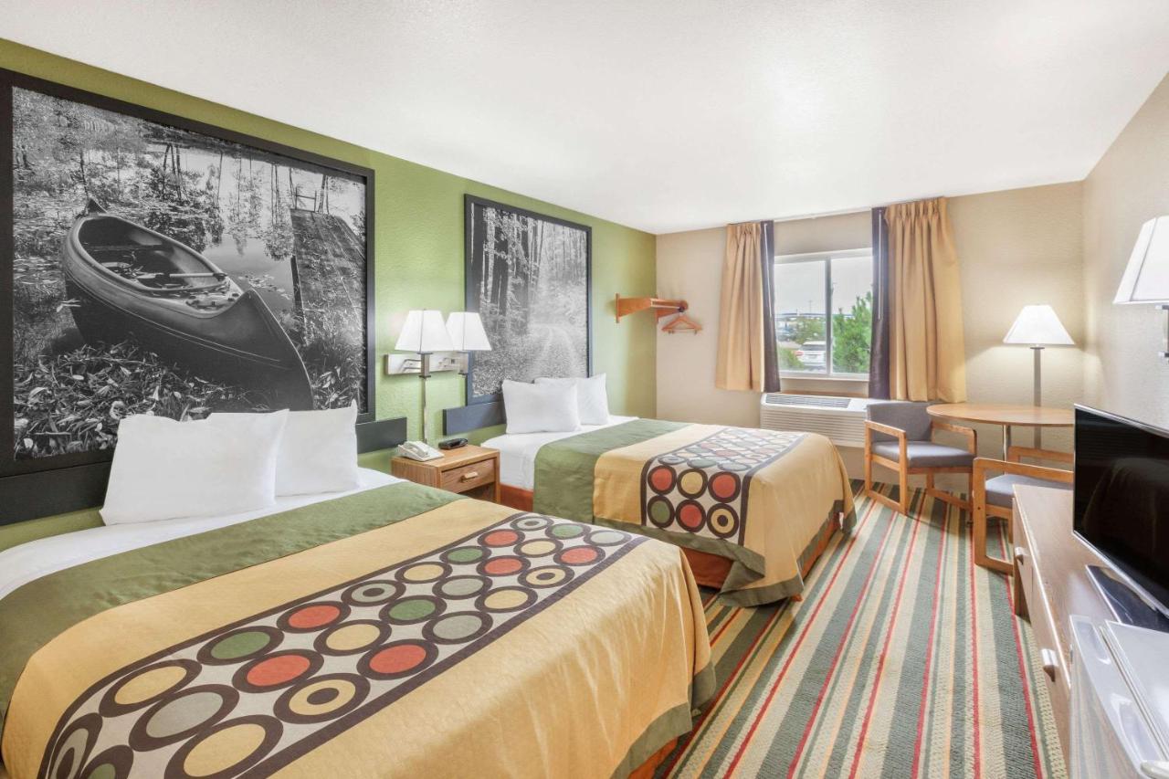 Queen Room with Two Queen Beds - Non-Smoking at Super 8 by Wyndham Grayling