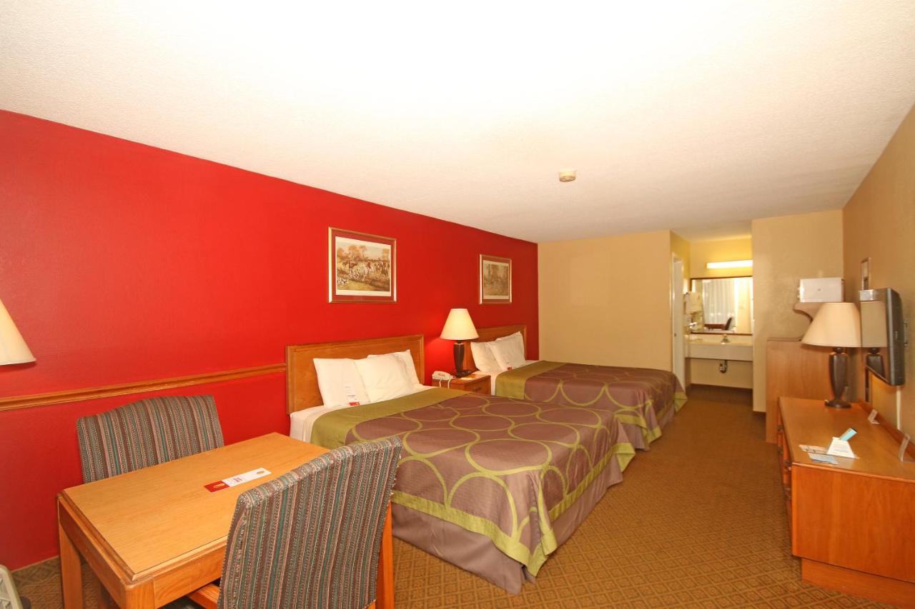 Queen Room with Two Queen Beds - Non-Smoking at Super 8 by Wyndham Lancaster