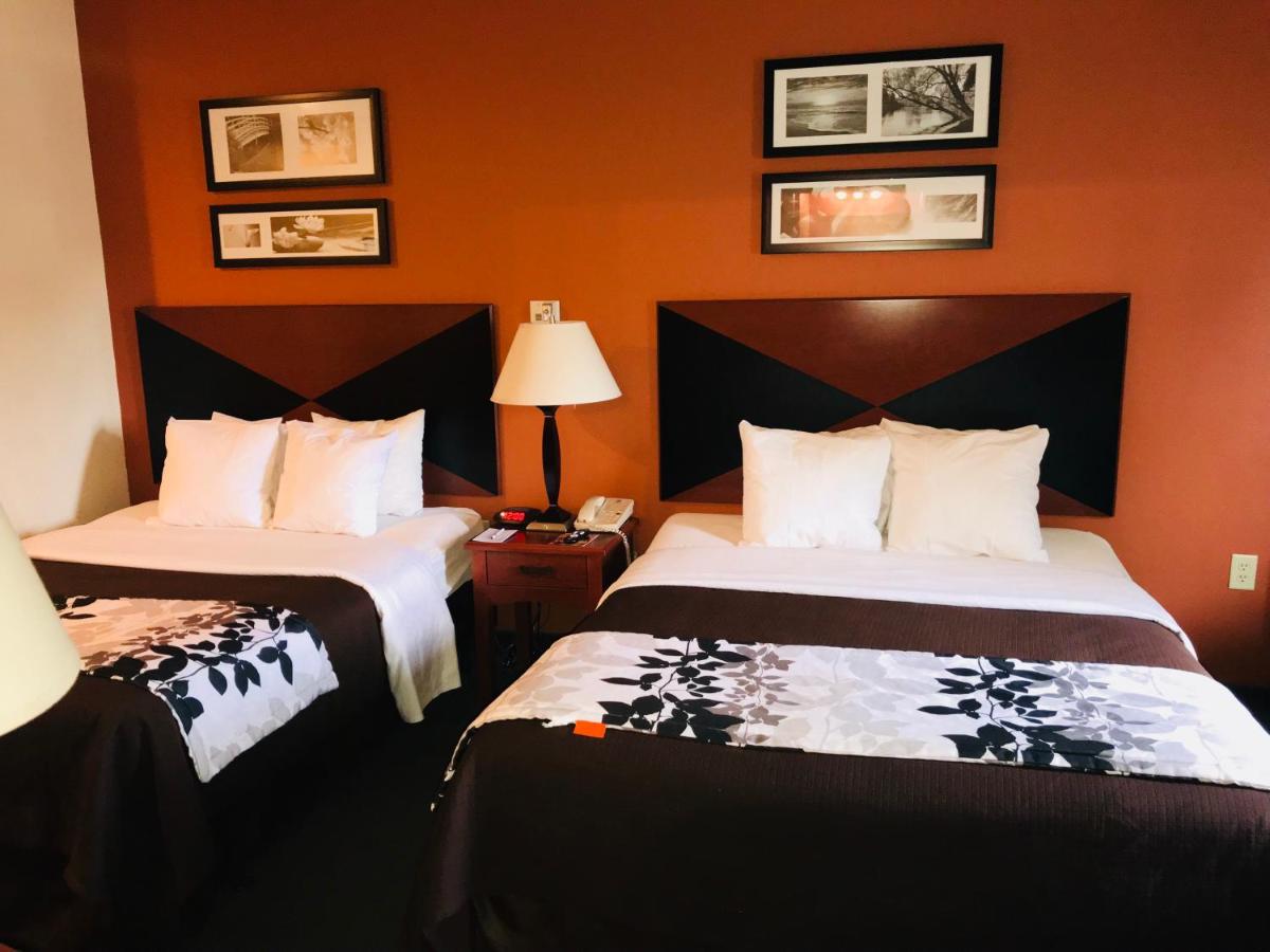 Double Room with Two Double Beds - Non-Smoking at Sleep Inn & Suites Oklahoma City Northwest