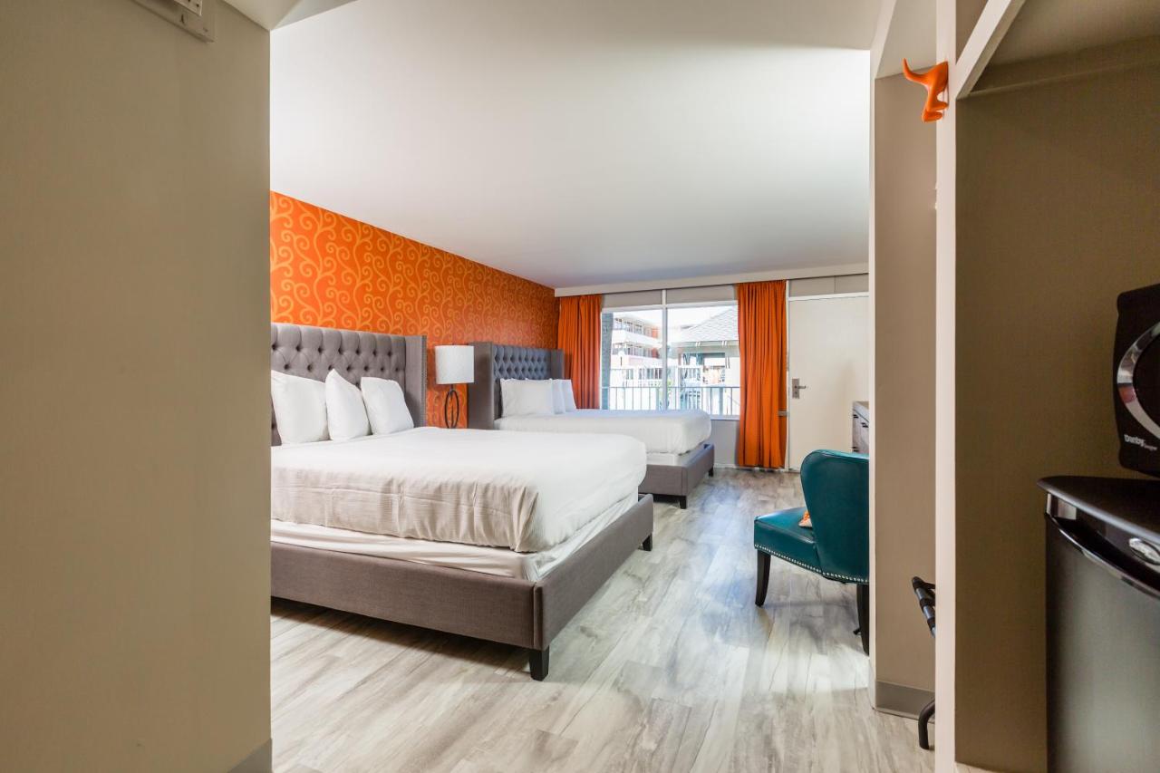 Pool view room at Waikiki Village Retro Motel by Oceana Resorts