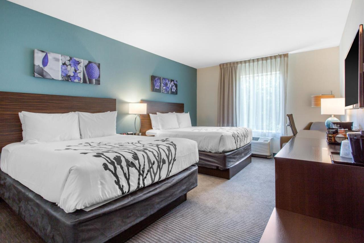 Queen Room with Two Queen Beds - Non-Smoking at Sleep Inn & Suites Monroe - Woodbury