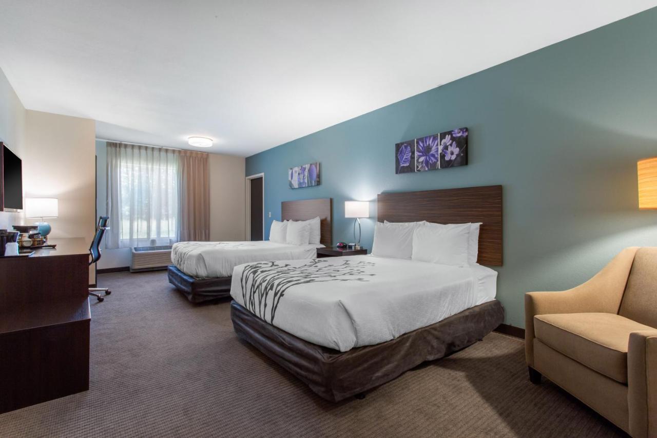 Queen Room with Two Queen Beds - Non-Smoking at Sleep Inn & Suites Monroe - Woodbury