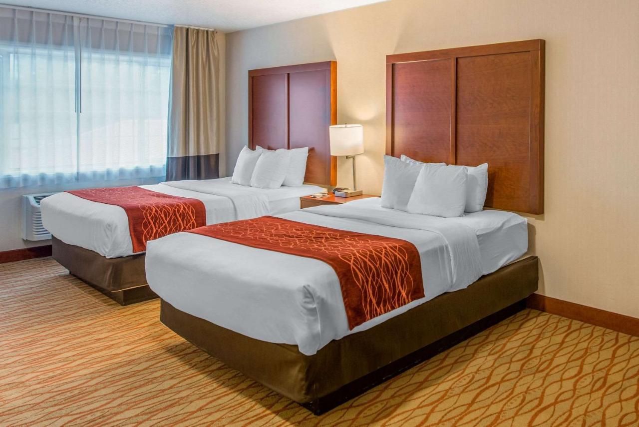 Queen Room with Two Queen Beds - Non-Smoking at Comfort Inn Mount Shasta Area