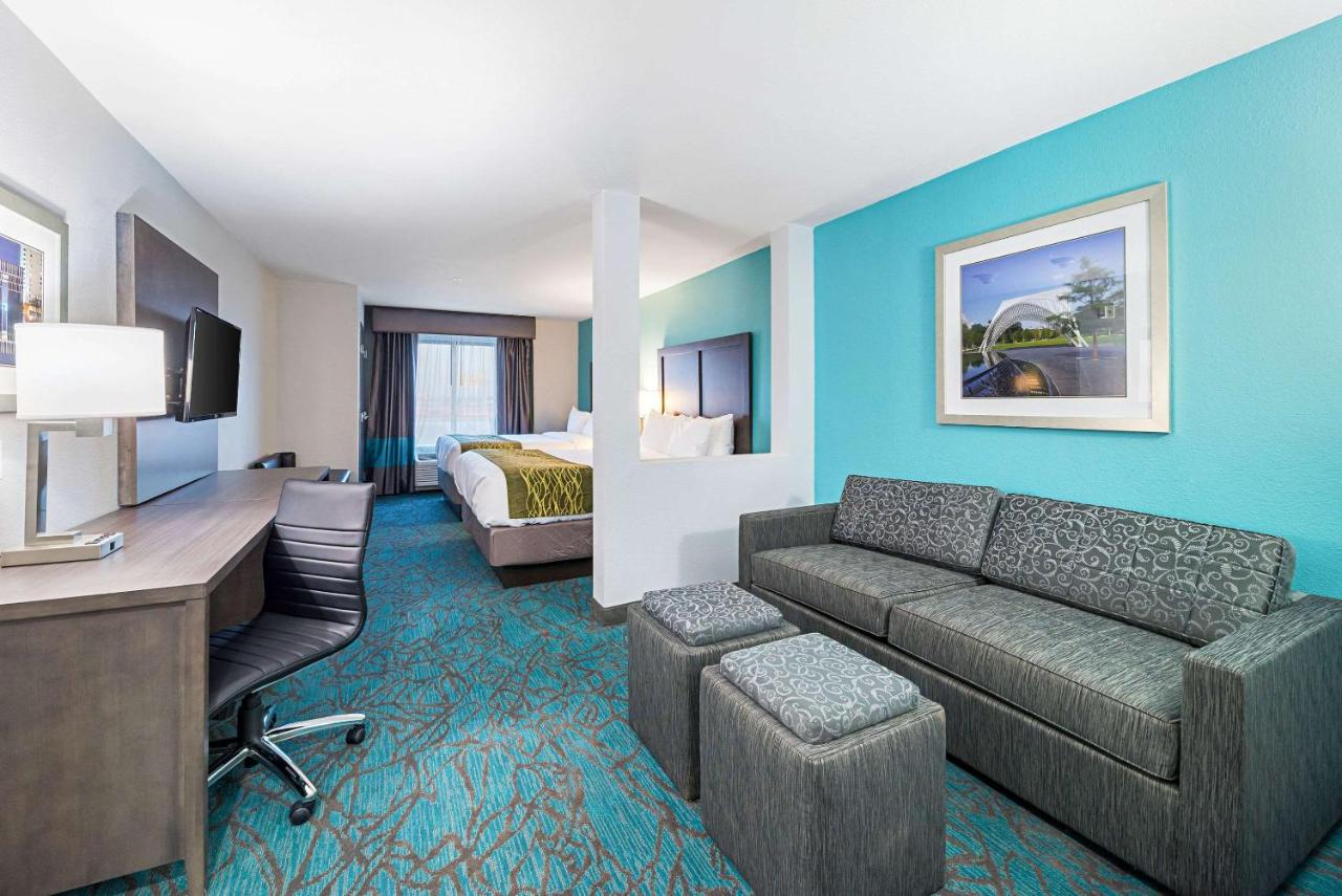 Queen Suite with Two Queen Beds - Non-Smoking at Comfort Inn & Suites Oklahoma City near Bricktown