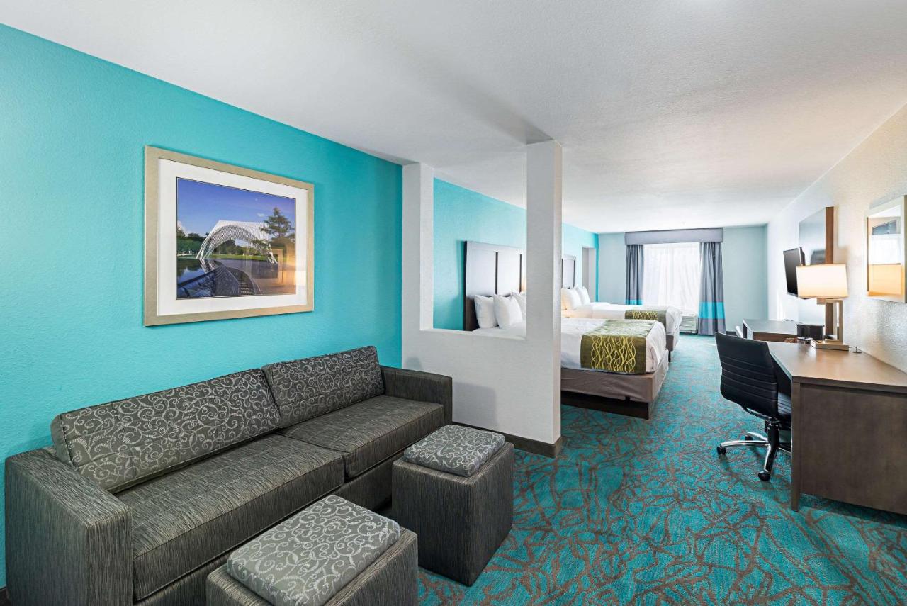 Queen Suite with Two Queen Beds - Accessible/Non-Smoking at Comfort Inn & Suites Oklahoma City near Bricktown