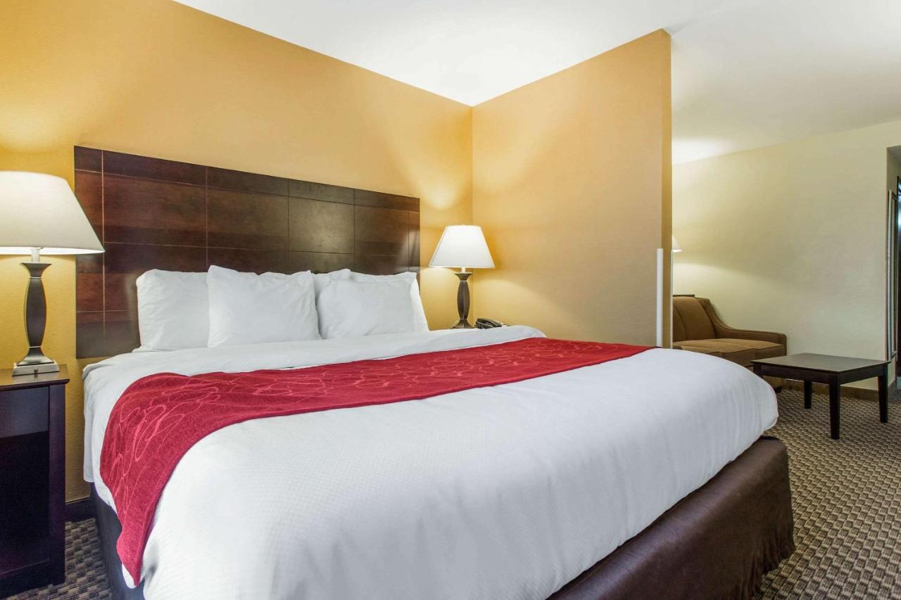 King Suite - Accessible/Non-Smoking at Comfort Suites Clinton near Presbyterian College